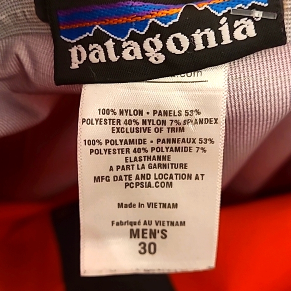 PATAGONIA orange snowpants - Picture 4 of 6